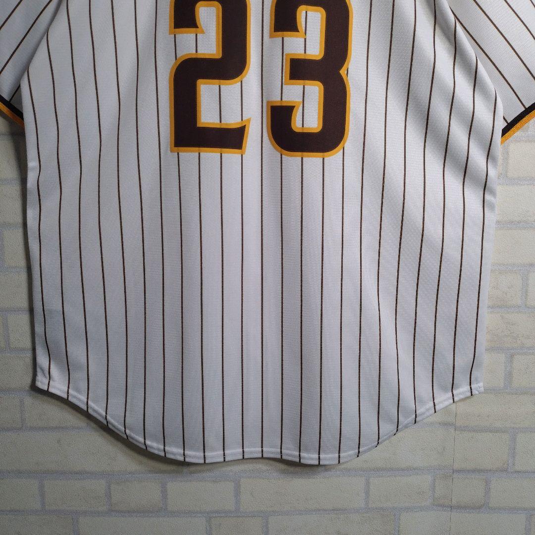 ナイキ★MLB パドレス タティス.Jr ユニホーム ゲームシャツ ホーム L