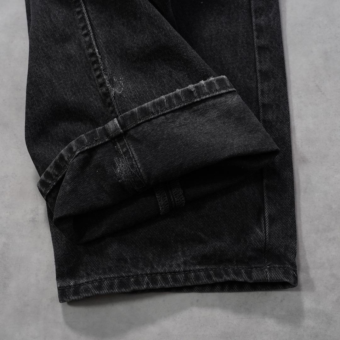 リーバイス550 Levis W36 ブラックデニム 黒 古着 18722