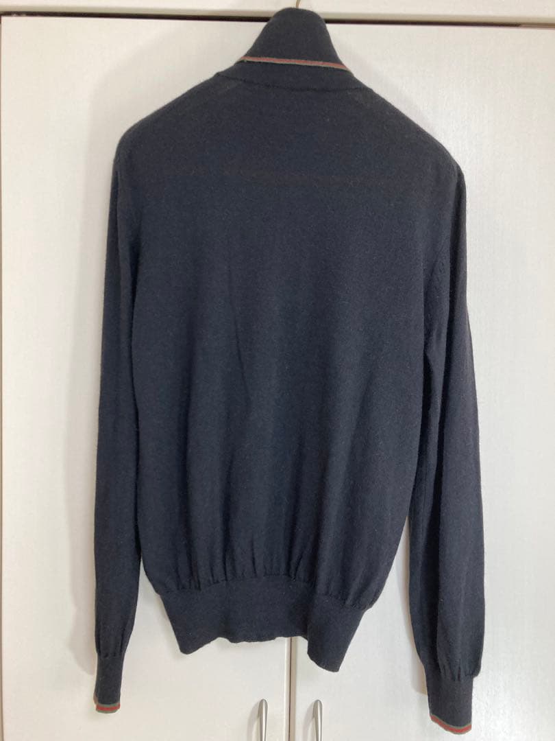 ☆美品☆ GUCCI シェリーライン　タートル　キャメル、カシミア混セーター
