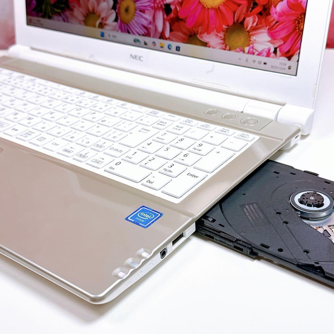 美品✨新品爆速SSD windows11 カメラ ノートパソコン オフィス 薄型