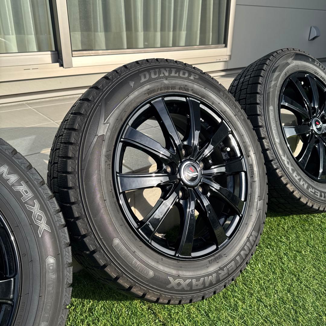 【スタッドレスタイヤ】185/65R15 4本セット FREED