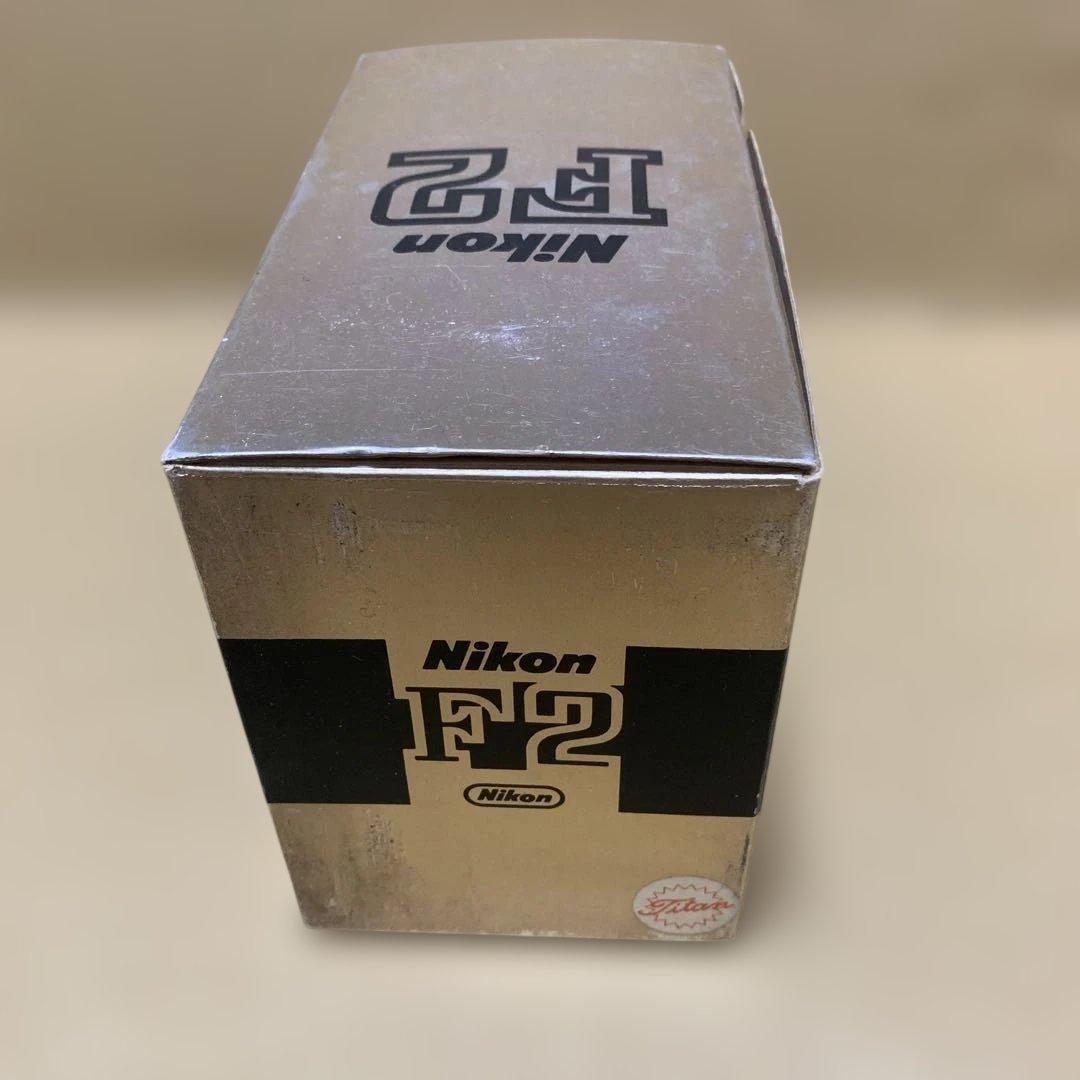 【希少カメラ】　Nikon F2チタン ボディ （Titan ネーム入り）元箱