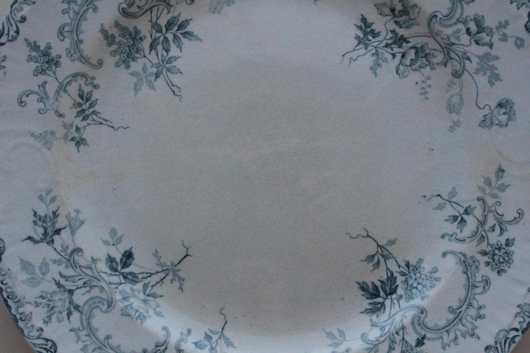 【B】フランスアンティーク・ショワジールロワVILLARDプレート