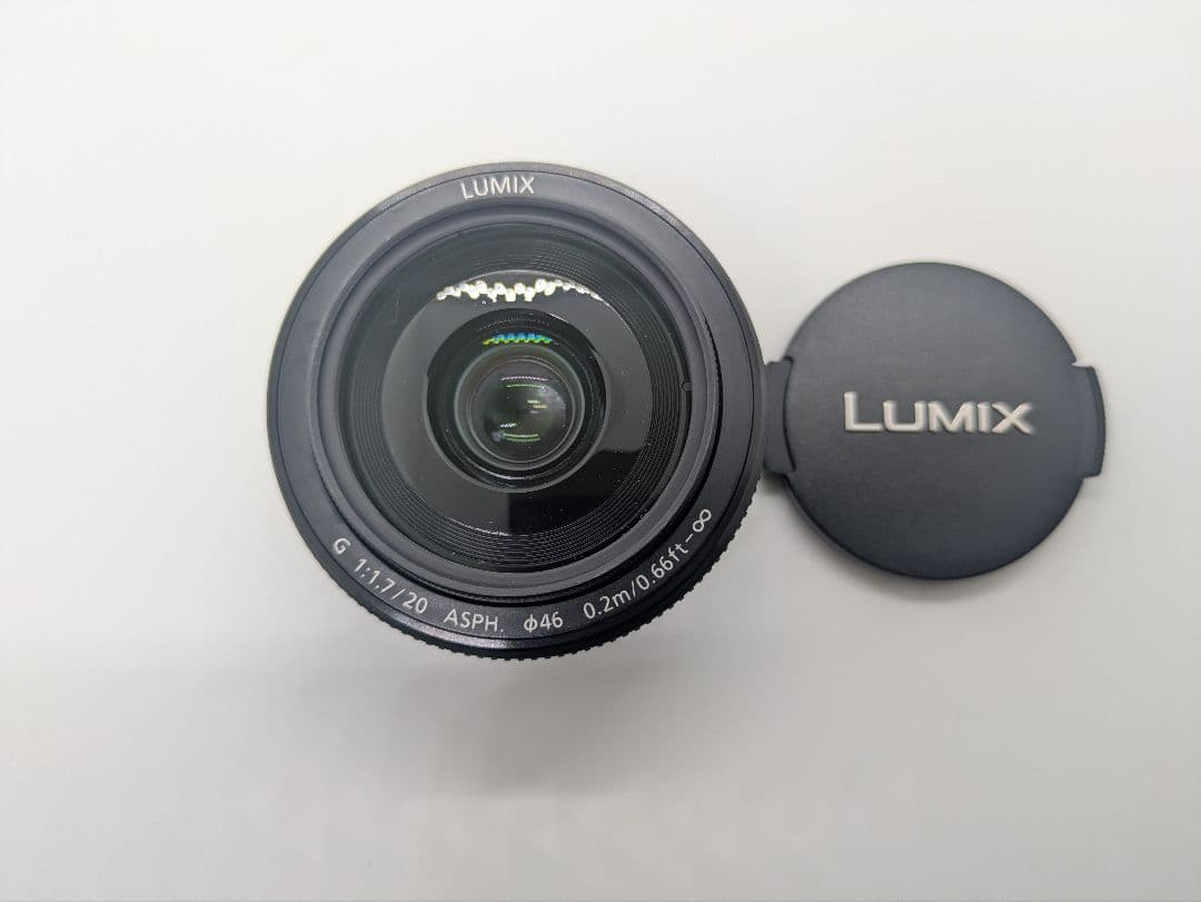 Panasonic LUMIX F1.7 Ⅱ 20mm H-H020A ブラック