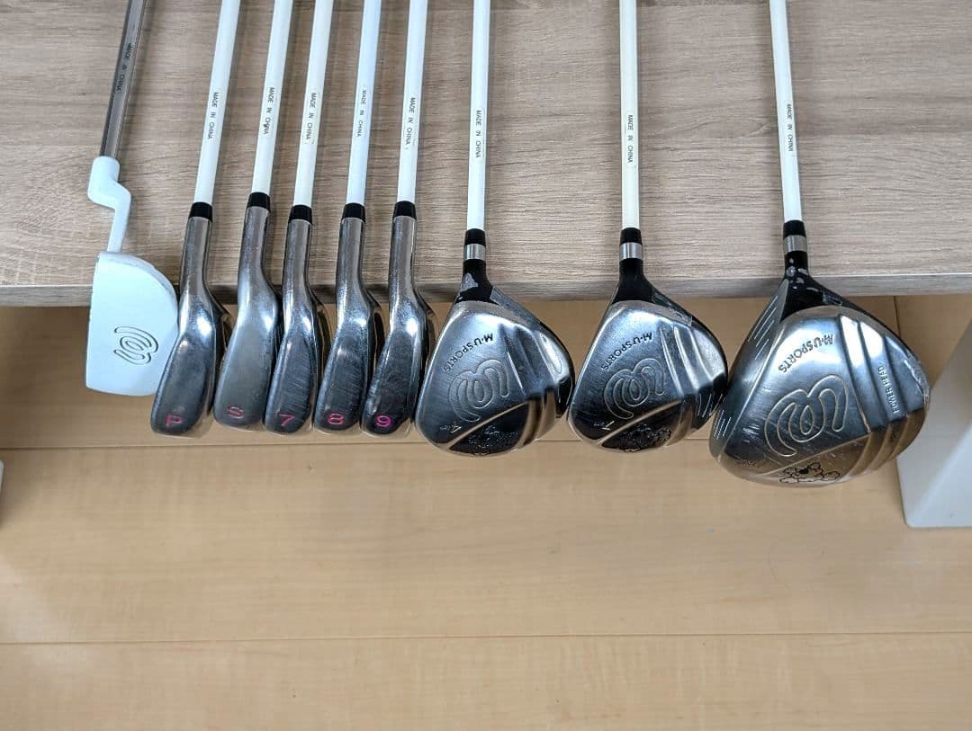 M・U SPORTS ゴルフクラブセット レディース 9本セット