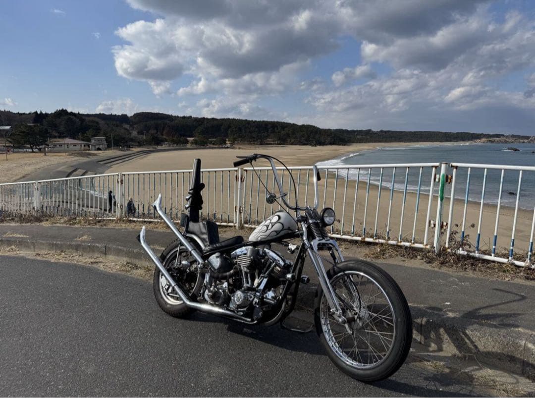 バイク　スプリンガーフォーク