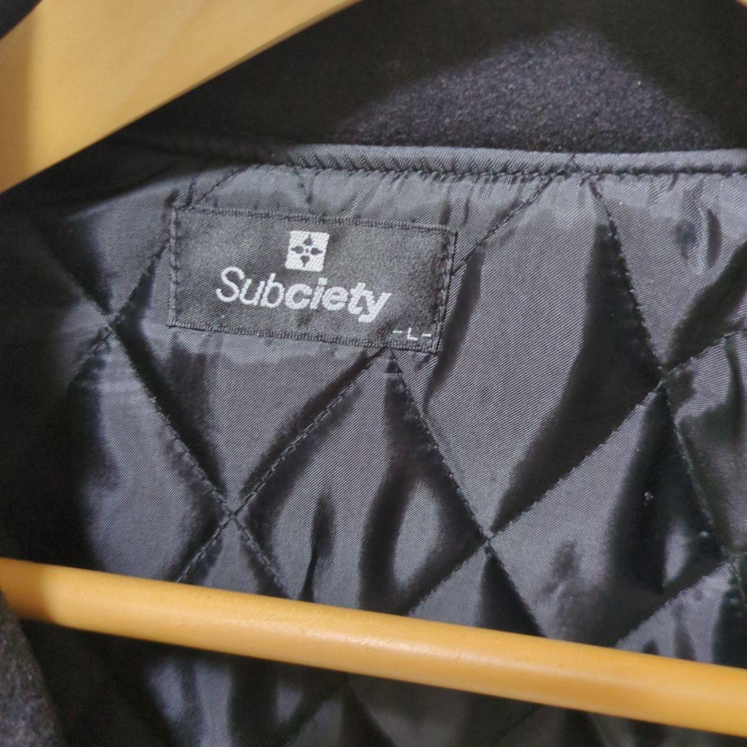 Subciety ブラック スタジャン Lサイズ