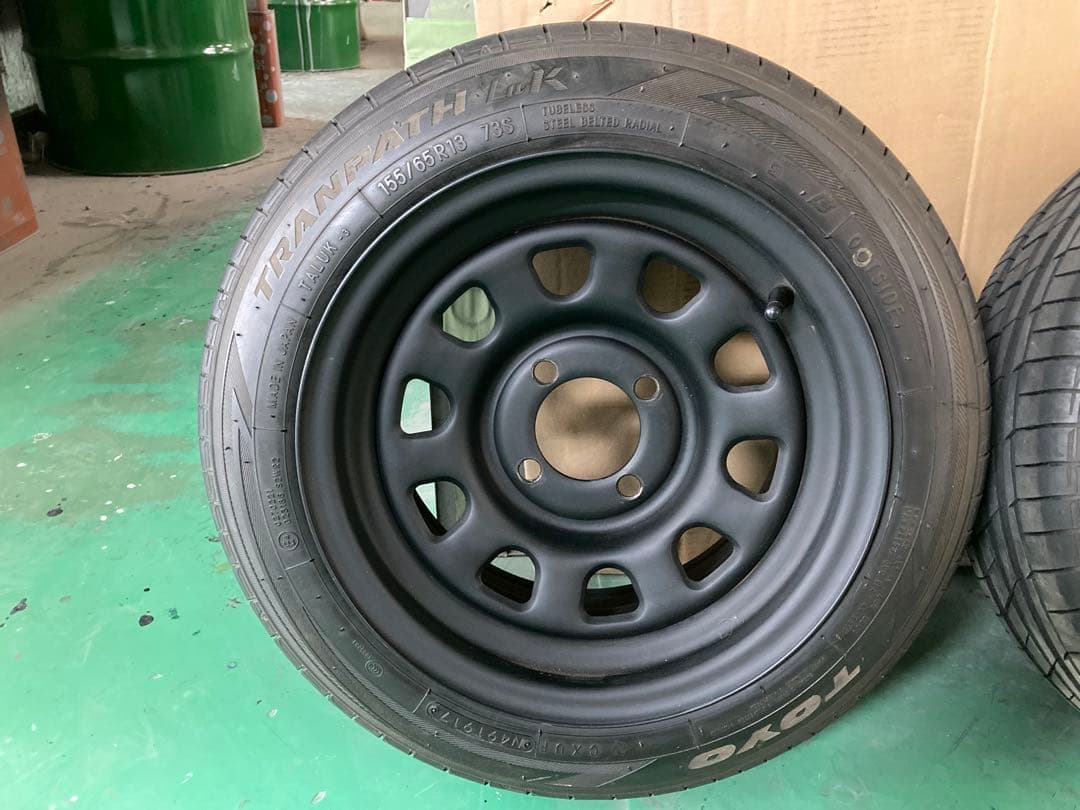 13インチ　7J ＋25 タイヤホイール4本セット