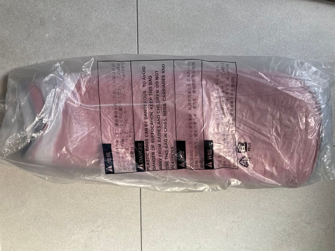 ピン　キャディバッグ赤色