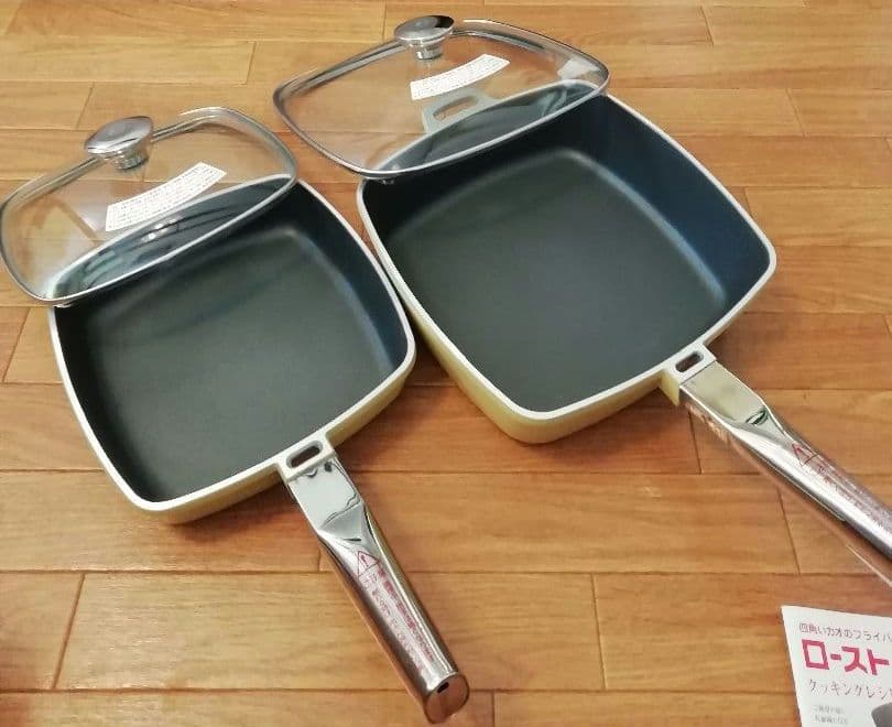 【美品】アサヒ軽金属　ローストパン　Lサイズ　Sサイズ　ガス　IH