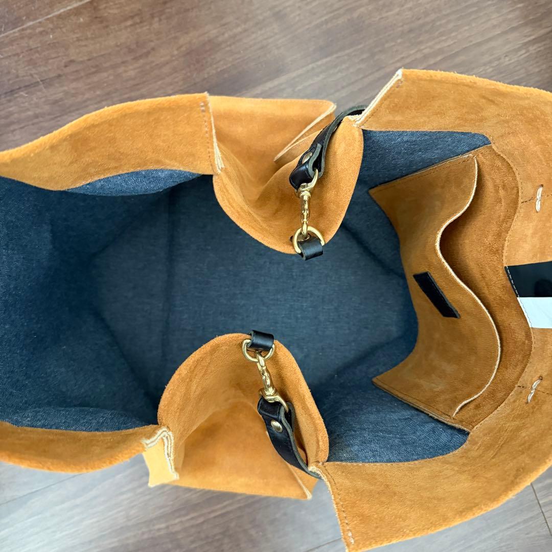 Clare V.アパルトモン購入キャメルスウェードトートCLARE VIVIER