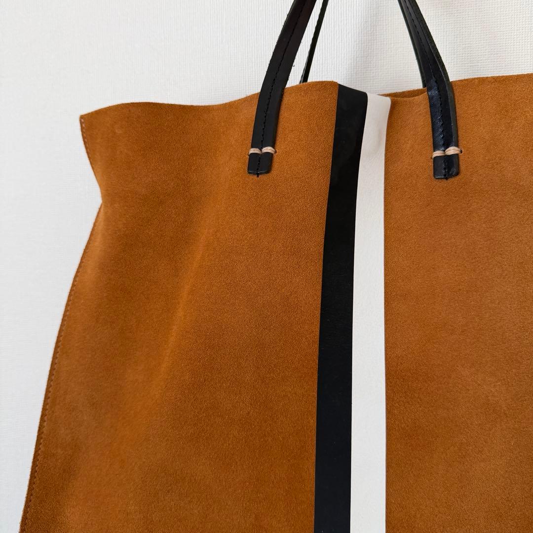 Clare V.アパルトモン購入キャメルスウェードトートCLARE VIVIER