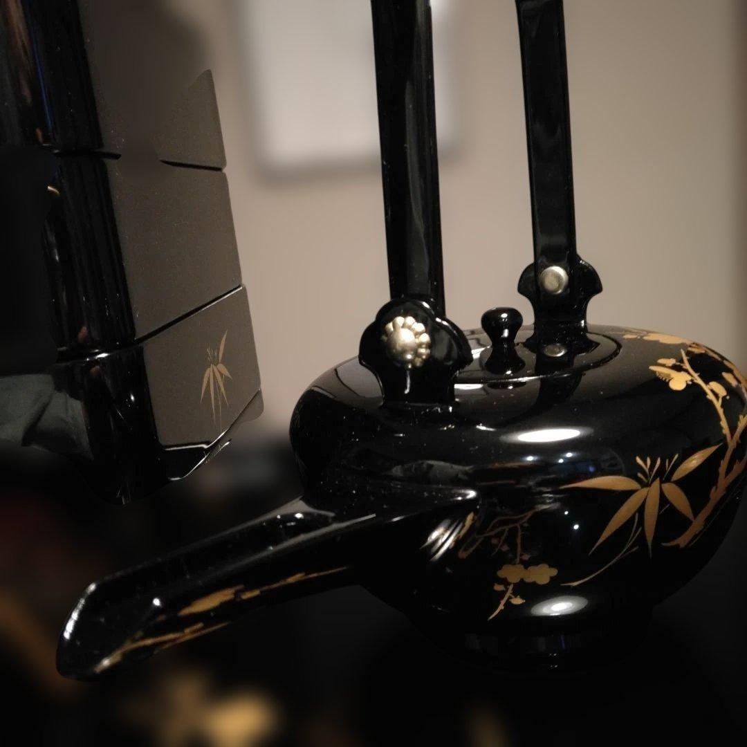 御屠蘇器重箱セット　越前塗り