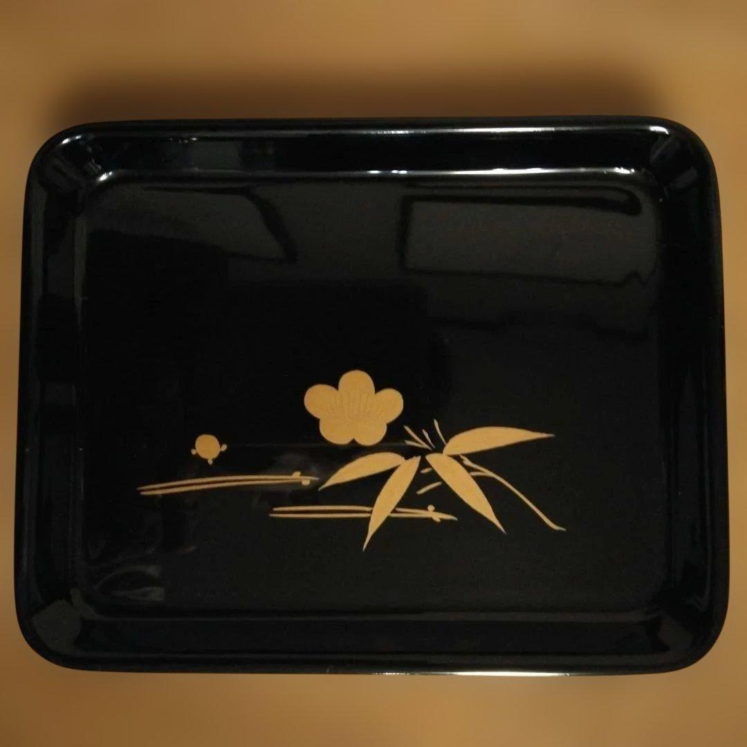 御屠蘇器重箱セット　越前塗り