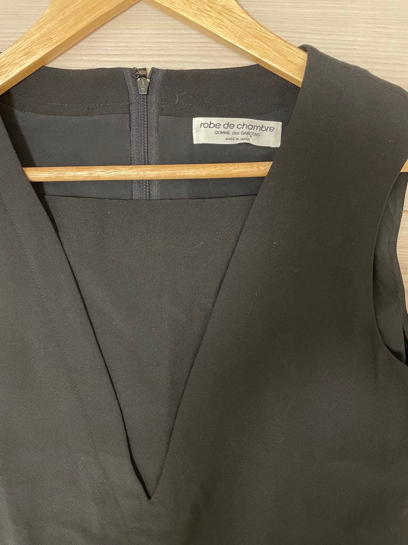 90'S コムデギャルソン　黒 ノースリーブ ワンピース