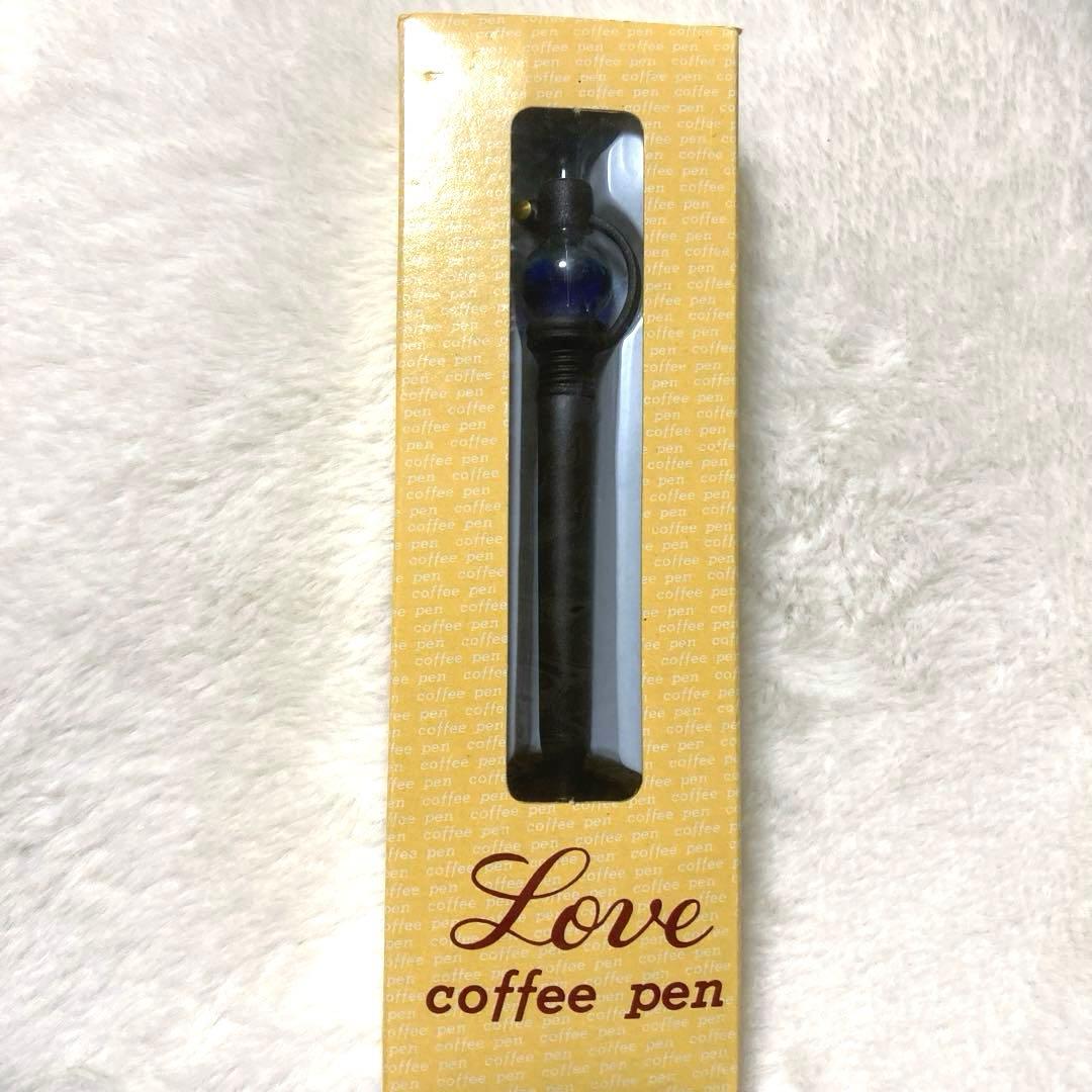 【新品】訳あり サイフォンコーヒー型ボールペン(ブルー) 超激レア・レトロ