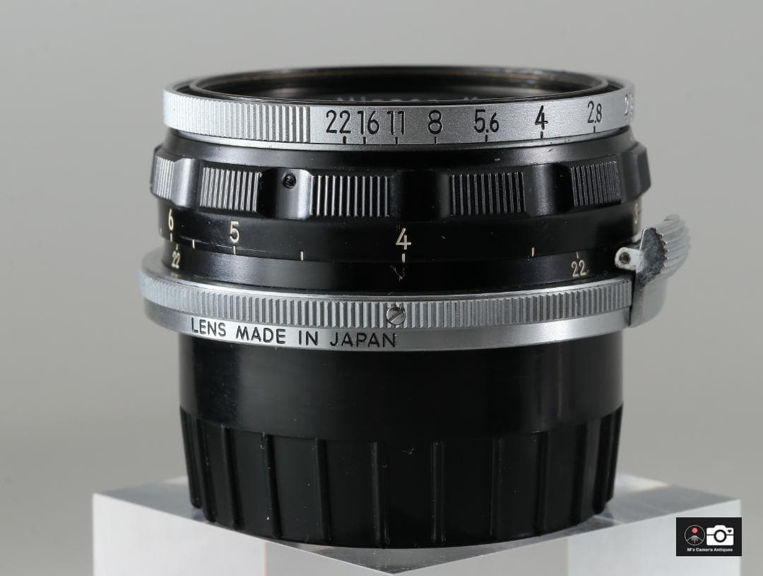 希少美品 W-Nikkor 3.5ｃm F/1.8 Nikon Sマウントレンズ