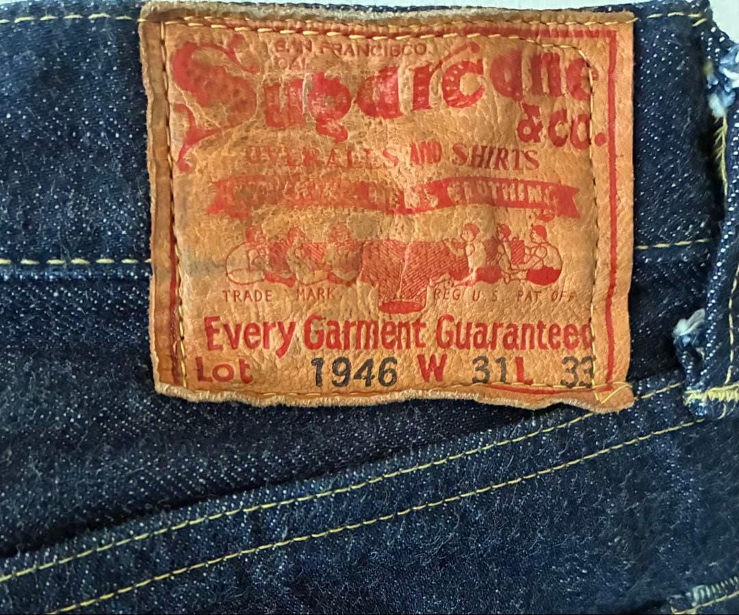 パンツ sugarcane super denim collectibles 1946