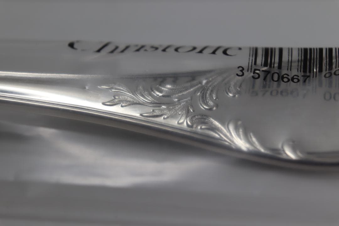 クリストフル■未使用テーブルフォーク２本組■とてもきれい¨¨■大人気のマルリー！