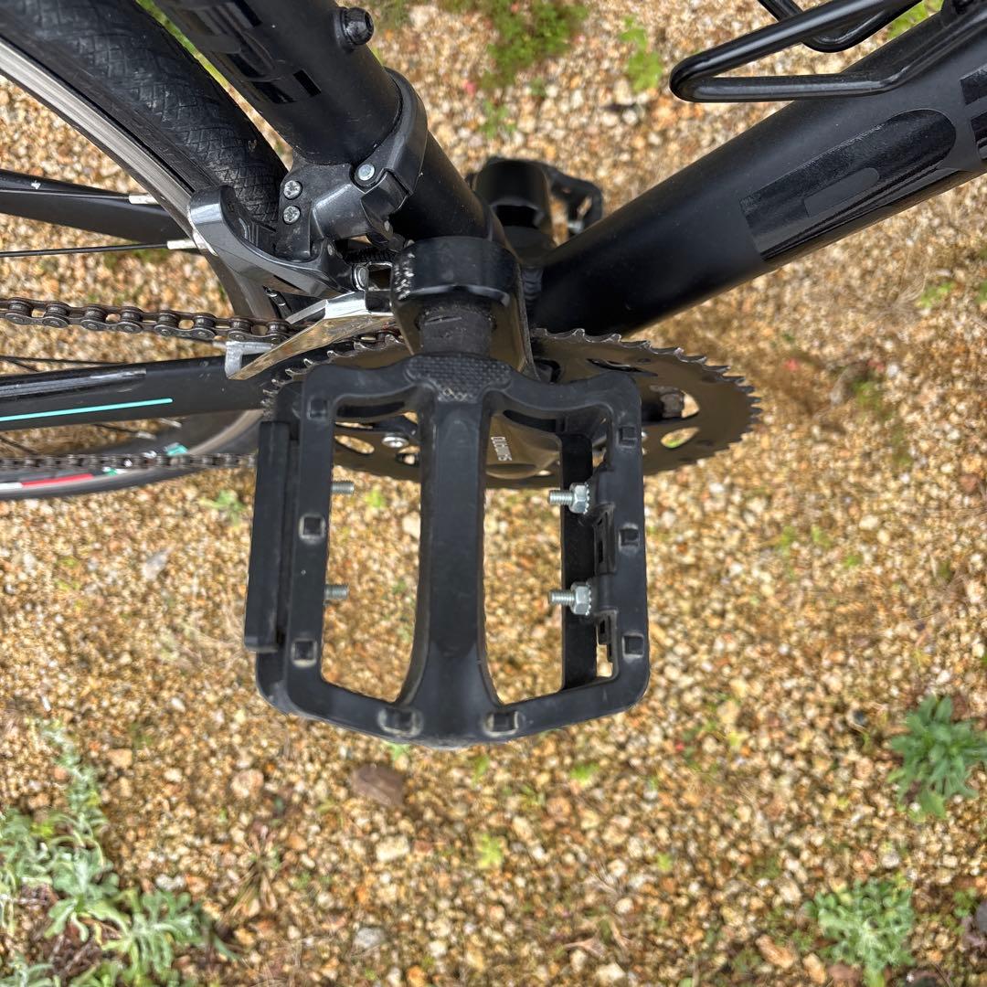 うえしゃま 手渡し限定bianchi ビアンキ　黒 ロードバイク