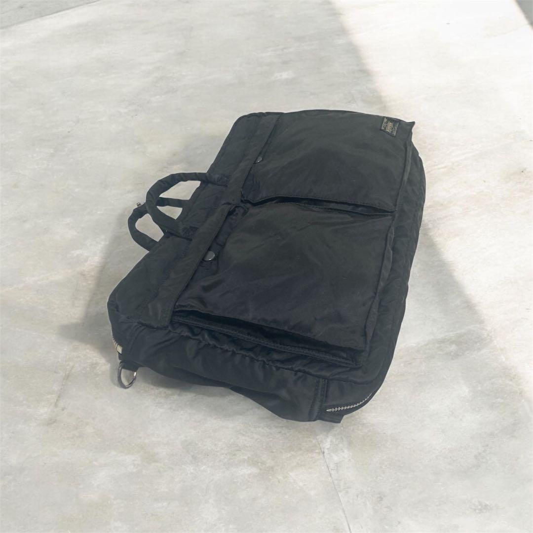 美品PORTER / ポーターTANKER（タンカー）3WAY ブリーフケース黒