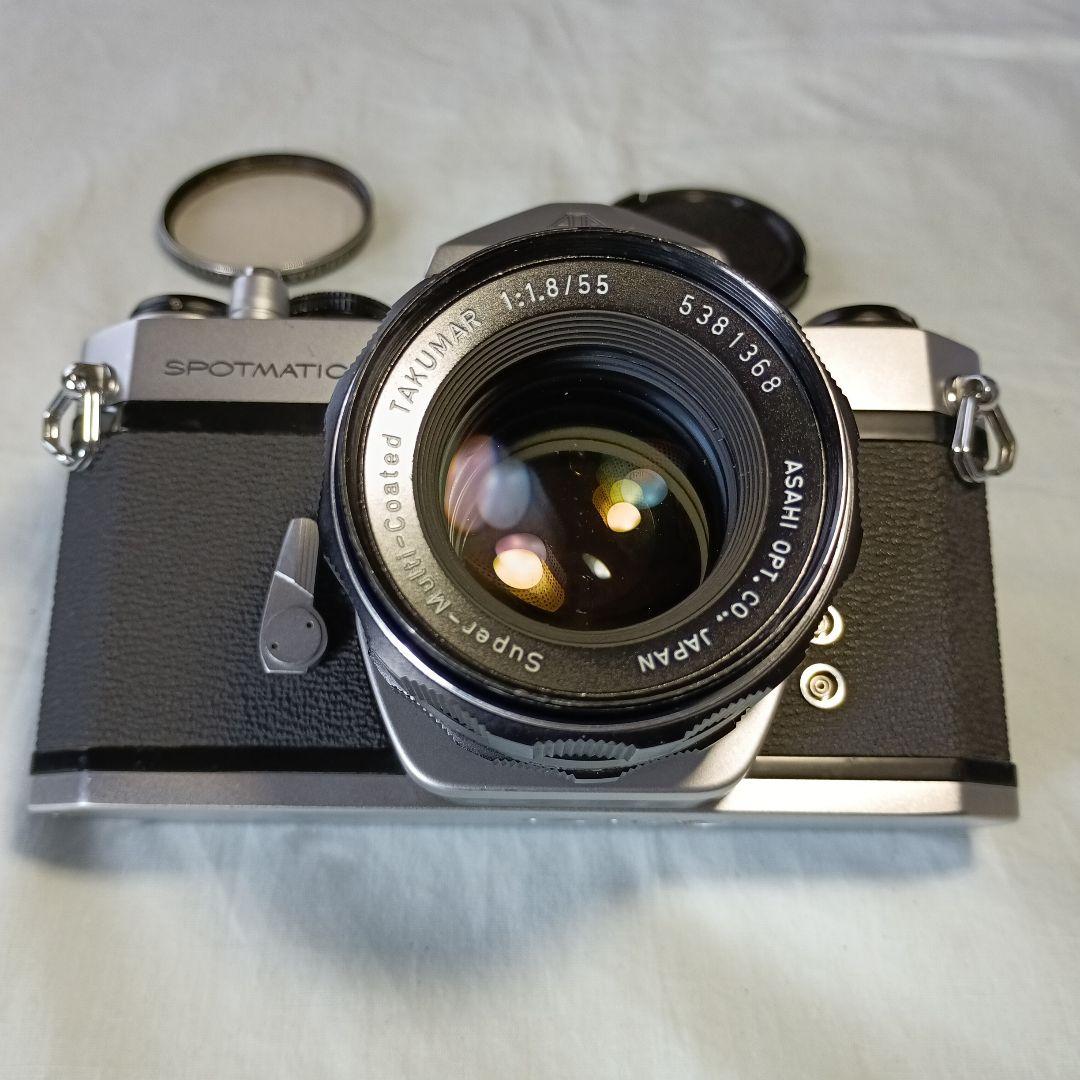 整備済 PENTAX SP +SMCタクマー 55mm f1.8 完動美品