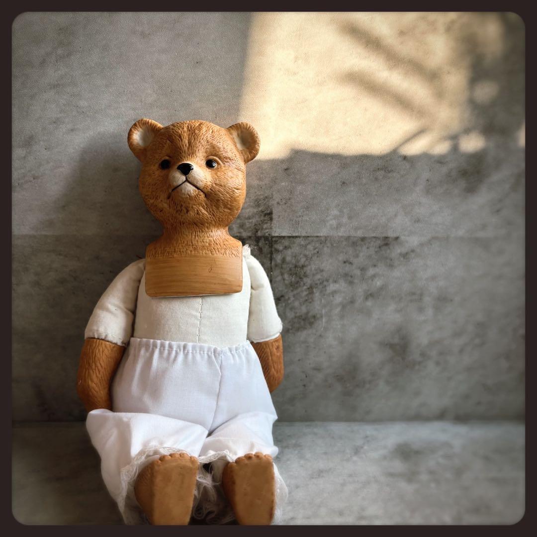 ヴィンテージ ベアのビスクドール