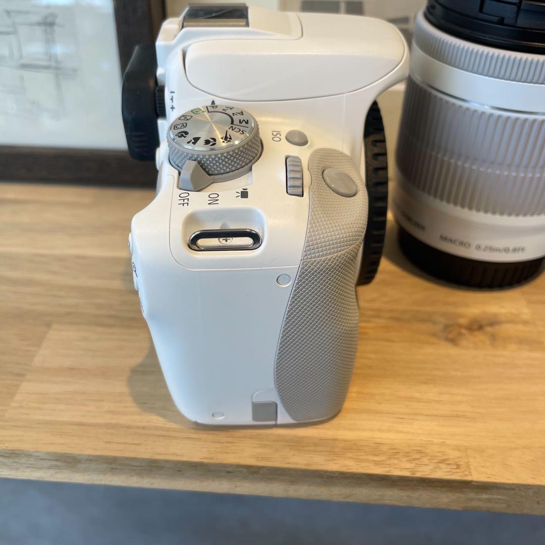 【美品】【中古】Canon EOS Kiss X7 ダブルレンズキット ホワイト