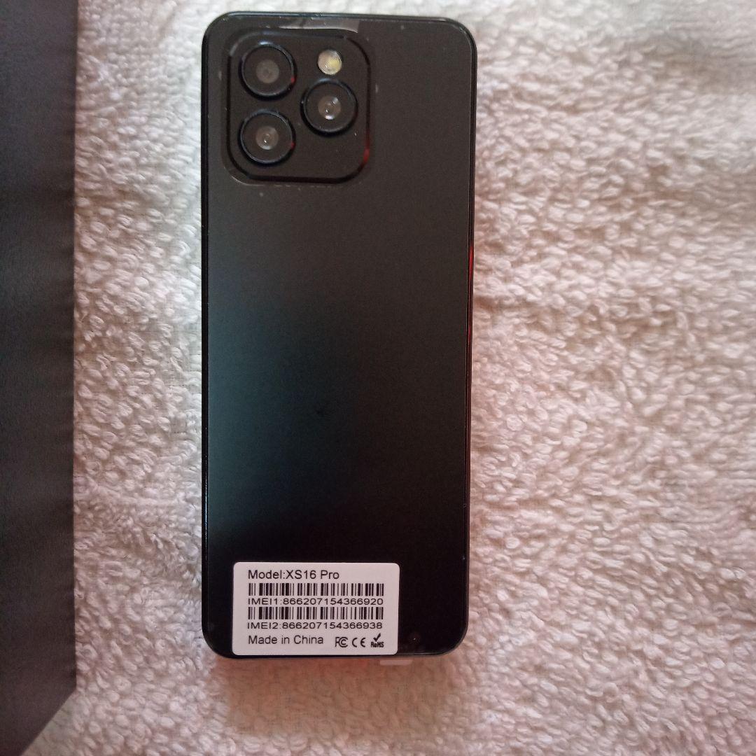 XS16 Pro ブラック スマートフォン本体