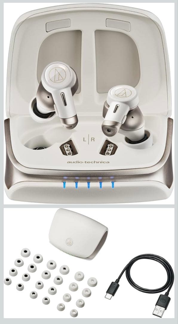 audio technica（オーディオテクニカ）ATH-TWX9MK2（白）