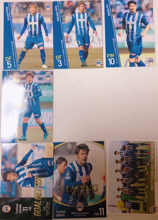 モンテディオ山形  トレーディングカード 2017♥