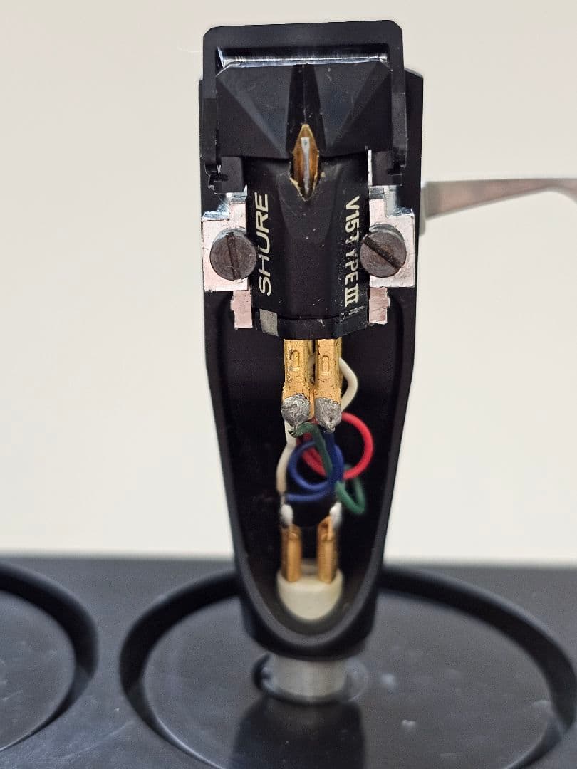 シュアー(SHURE)V15タイプ3とマイクロ H-303ヘッドシェル