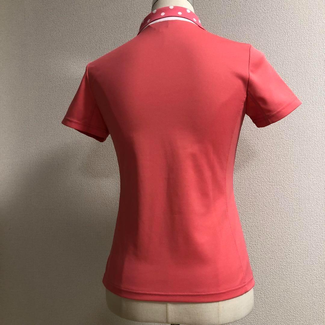美品 ランバンスポール ゴルフ ポロシャツ ピンク 系 サイズ38