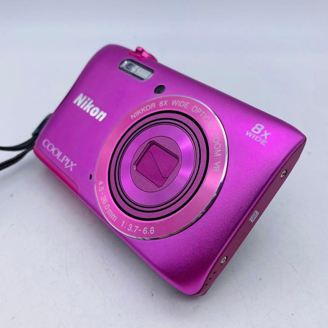 ★【美品動作確認済み】Nikon COOLPIX S3700