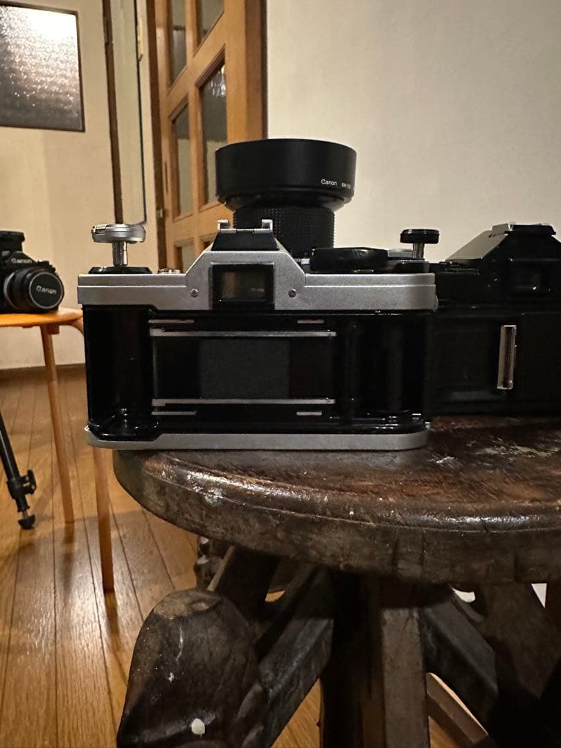 Canon A-1黒＋AE-1銀 レンズ3本付きセット