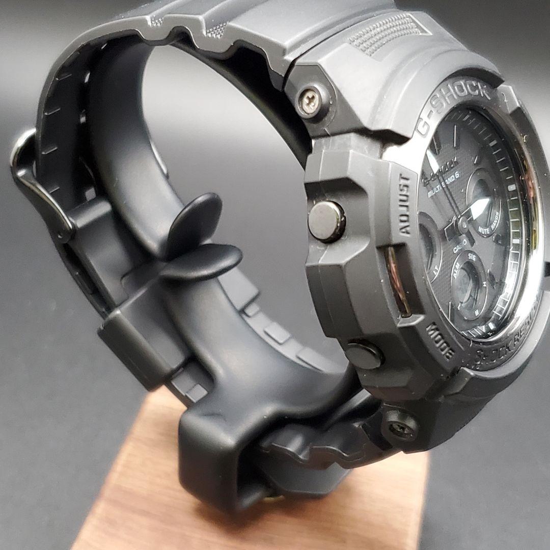 稼働品 G-SHOCK カシオ タフソーラー 電波 黒 メンズ