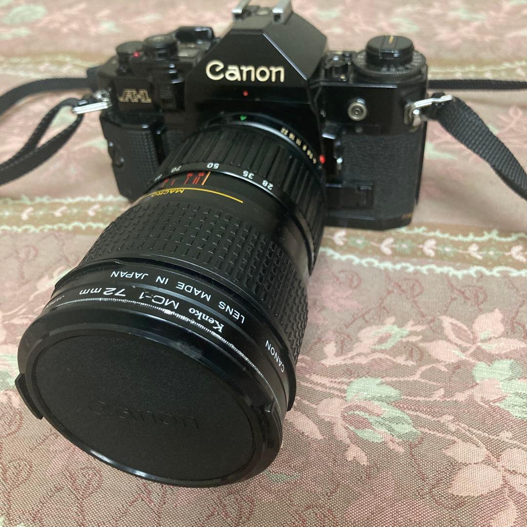 Canon A-1 一眼レフカメラ FD28〜85mmレンズ付き