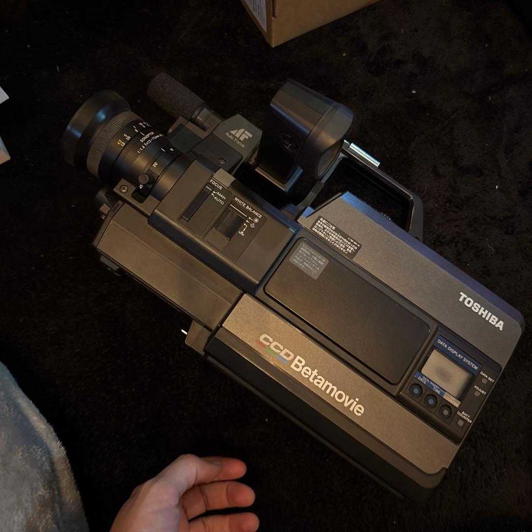フィルムカメラ TOSHIBA CCD Betamovie BM-T33