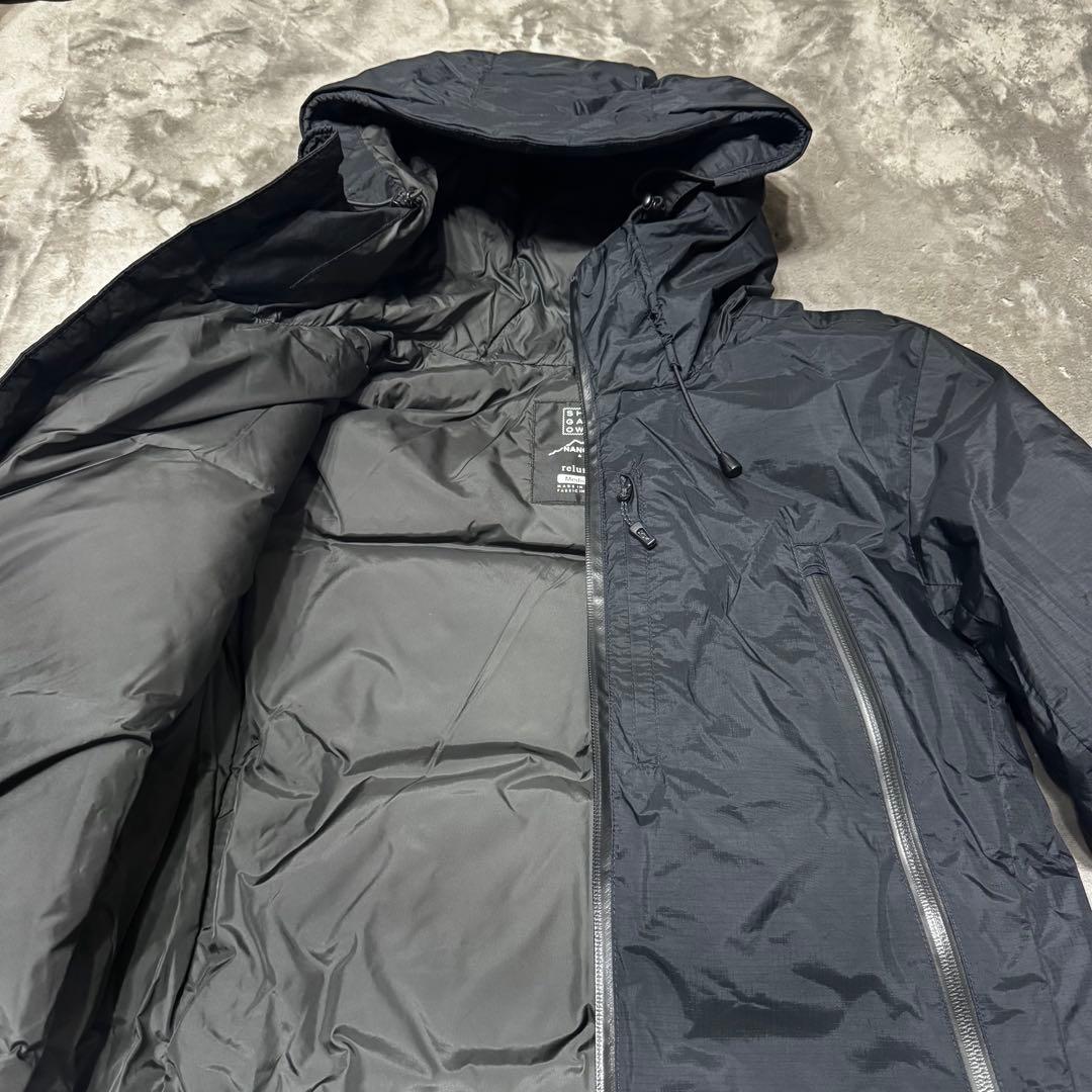 ナンガ オーロラテックス ダウンジャケット ブラック Mサイズ relume