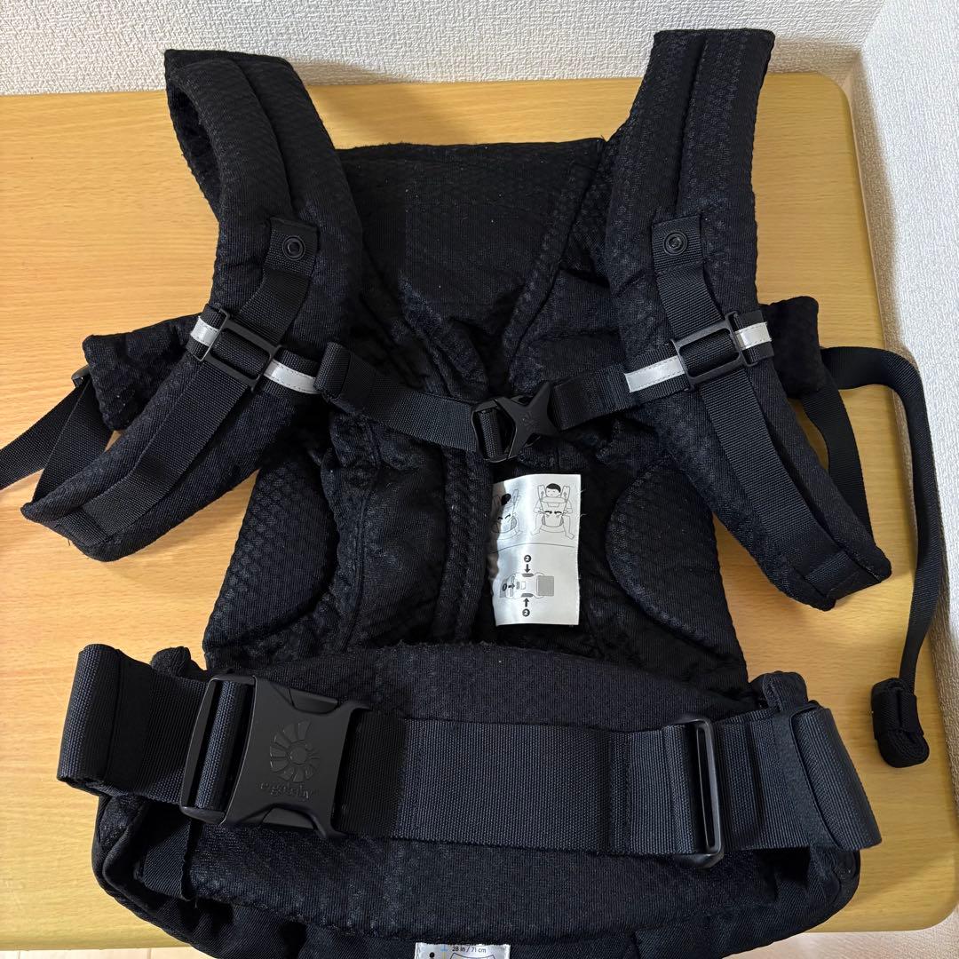 エルゴベビー オムニブリーズ ブラック 抱っこ紐