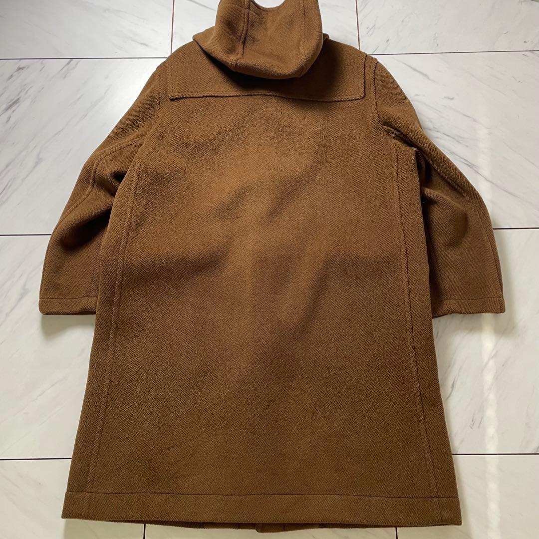 希少 黒タグ グレンフェル ダッフルコート ヴィンテージ ヘリンボーン 茶 40