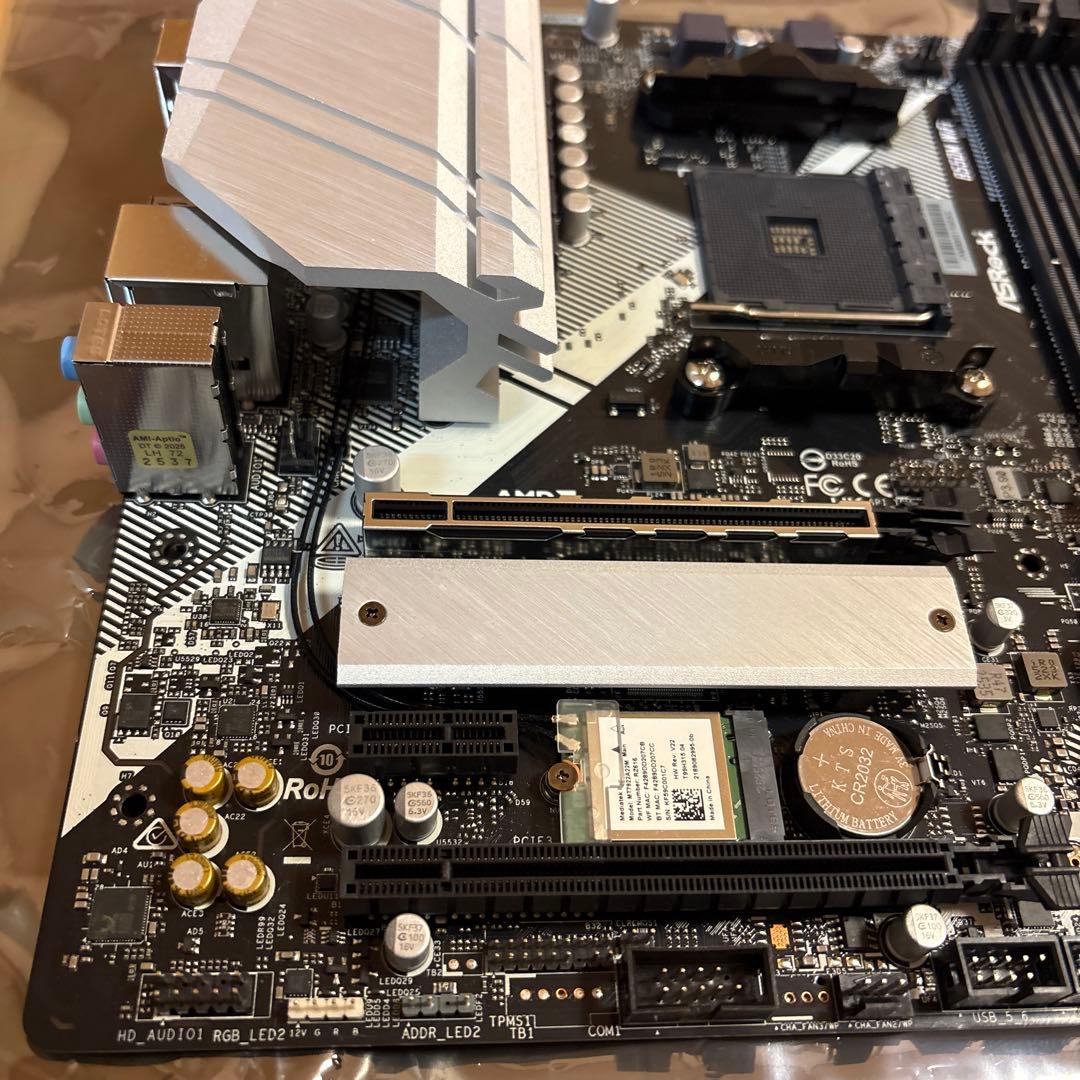 ASRock AM4用マザーボード B550M WiFi