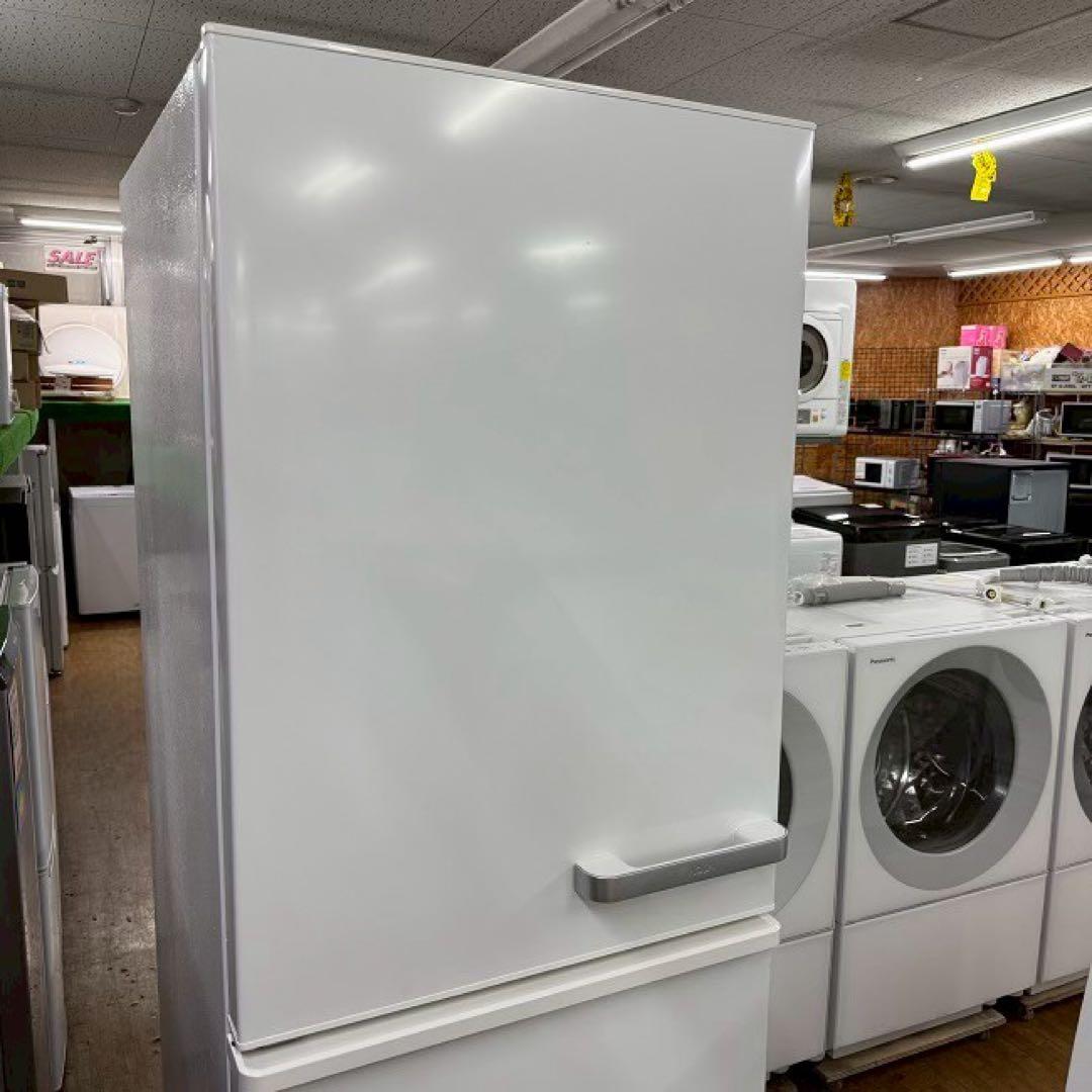 東京23区配送無料　冷蔵庫　アクア　458L 幅60cm 自動製氷機能付き　美品