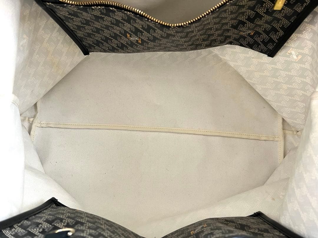 レザレクション　ラニウス　ワイド　トートバック　　　　ダークブラック