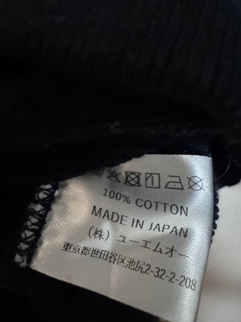 Ch!iii ブラック クルーネック トレーナー