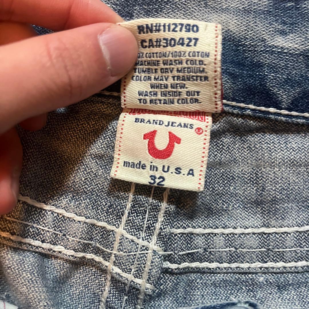 TRUE RELIGION ストレート デニム USA 32