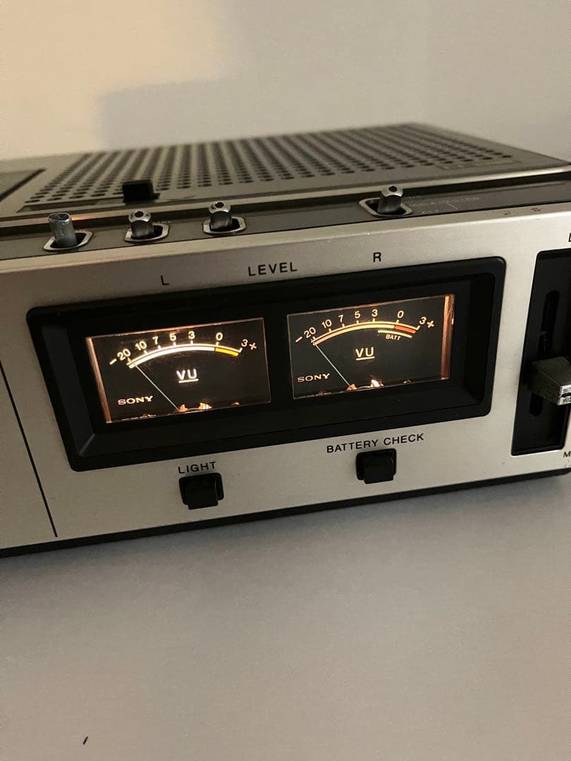 SONY TC-2850 SD カセットレコーダー　デンスケ 動作品