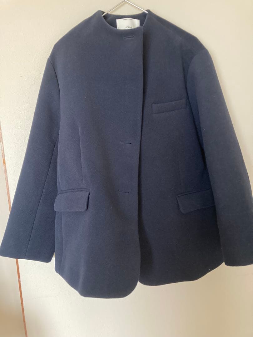 ※値下げ　FORME ノーカラージャケット　東原亜紀　金子綾