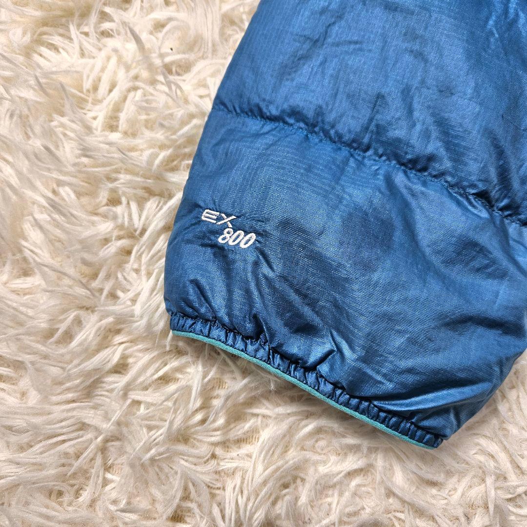 【最安値】mont-bell ライトアルパインダウンパーカ　青　L