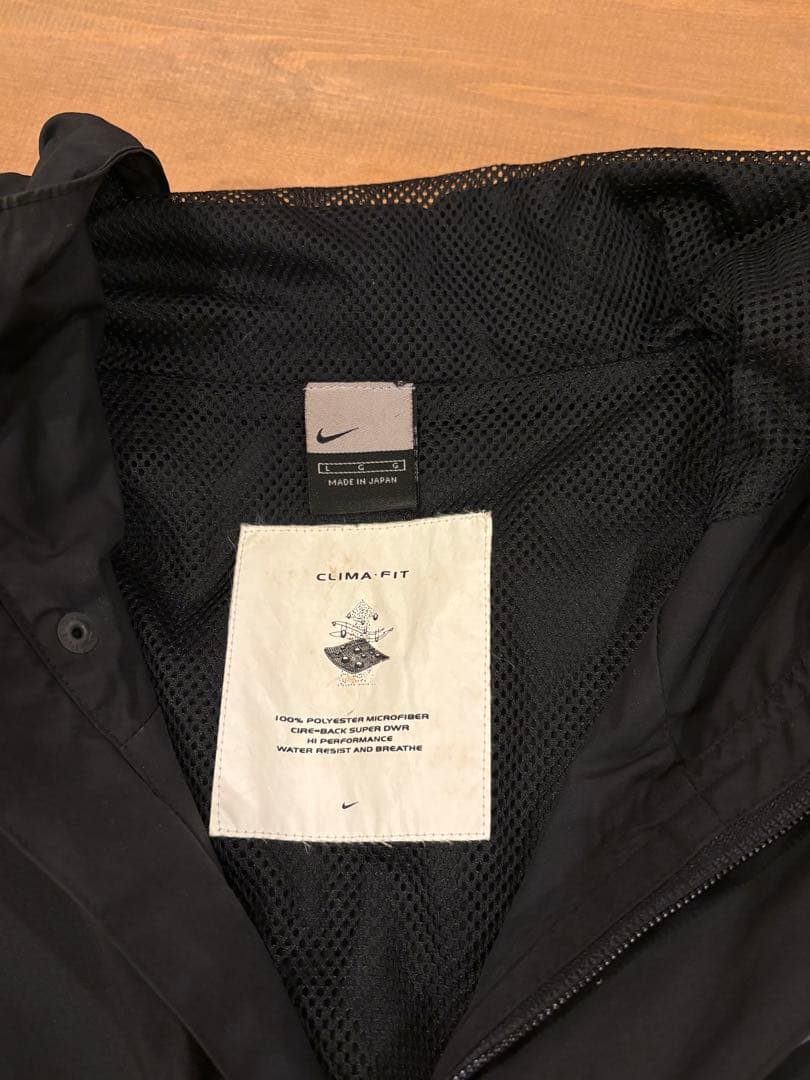 エレクトリックコテージ×モアアバウトレス×ナイキ　アノラックジャケット ブラック